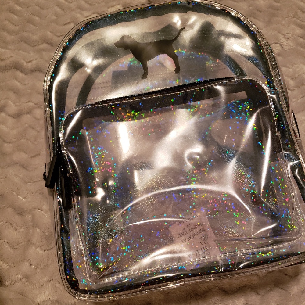 Pink Victoria's Secret backpack